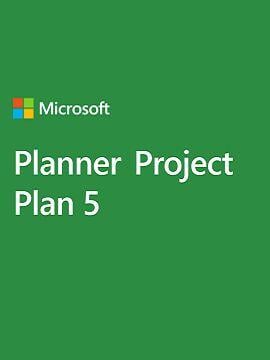 Buy Microsoft Planner and Project Plan 5 1 Year / 1 User Microsoft CD Key