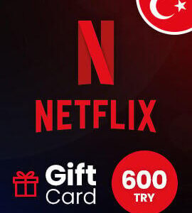 Buy Netflix Gift Card 600 TRY Global Netflix CD Key