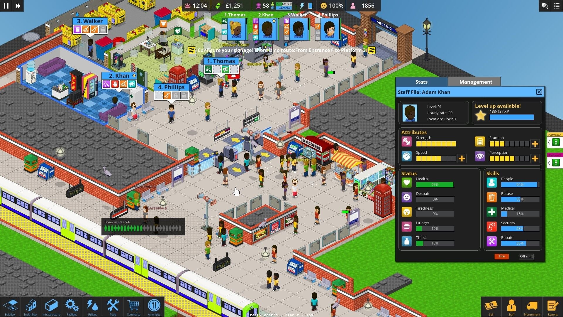 Buy Overcrowd: A Commute 'Em Up Steam Altergift - Image 6