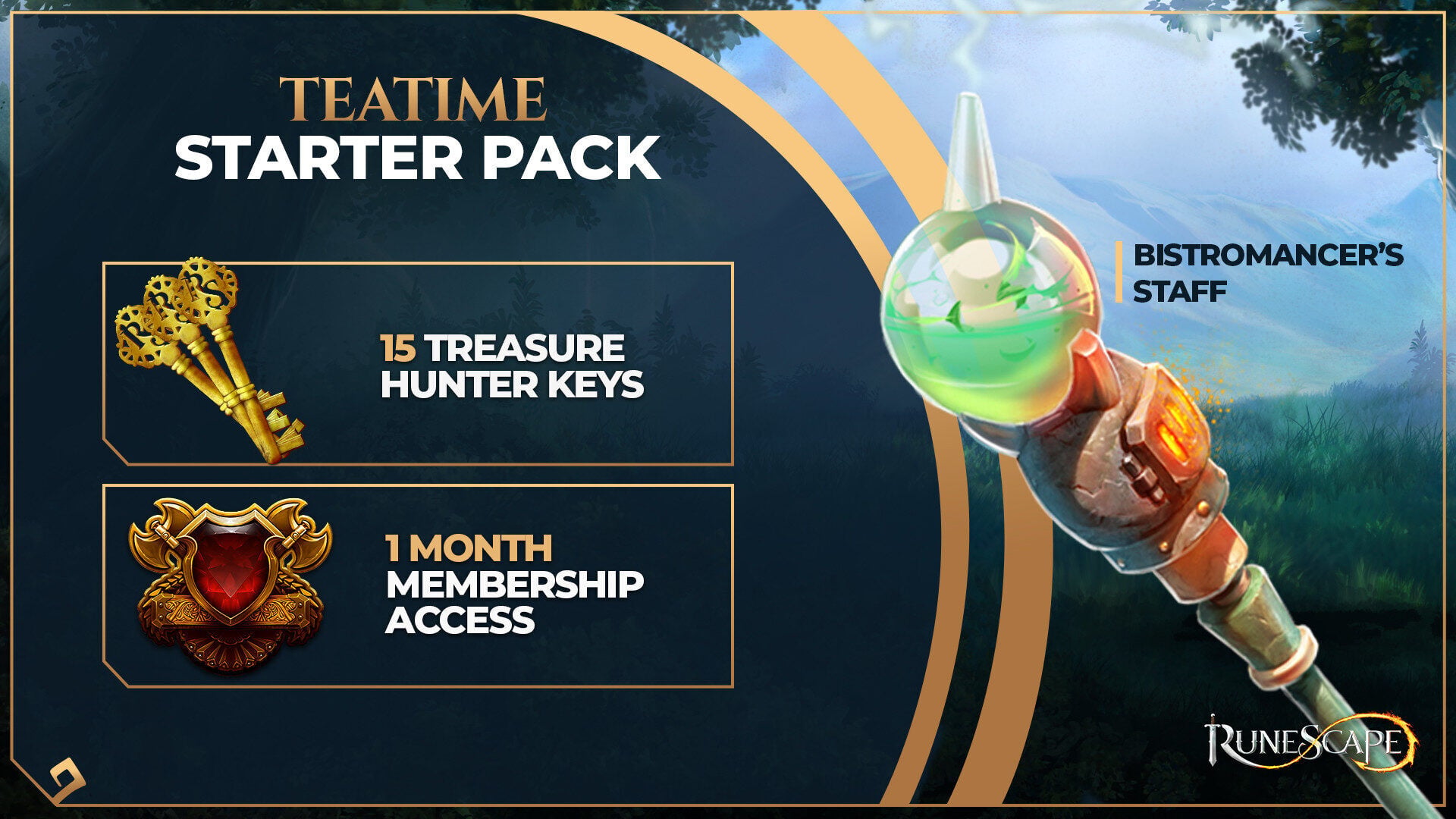 Buy RuneScape Teatime Starter Pack Steam Account - Image 3