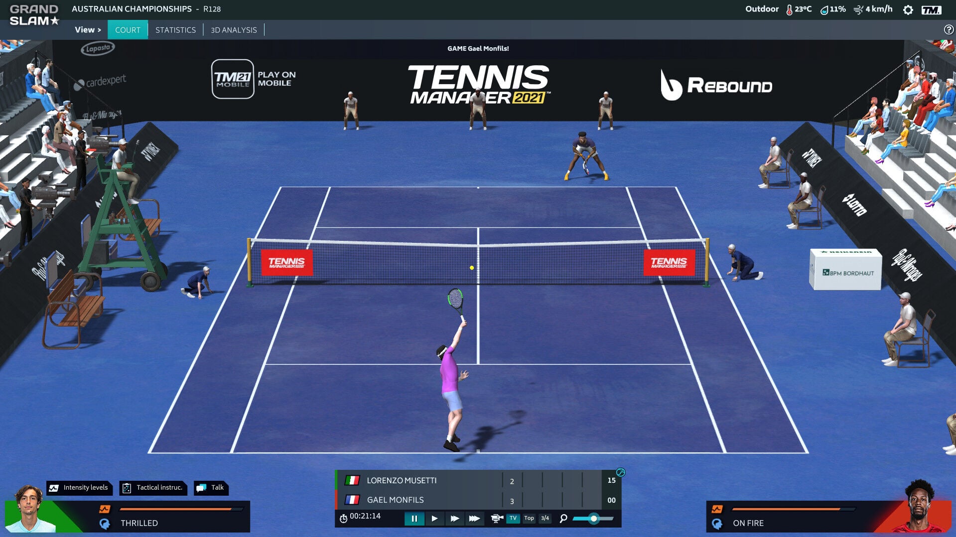 Buy Tennis Manager 2021 Steam CD Key - Image 4