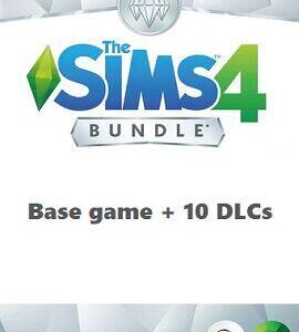 Buy The Sims 4 + 10 DLCs Bundle EA App Account