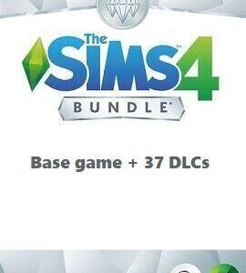 Buy The Sims 4 + 37 DLCs Bundle EA App Account