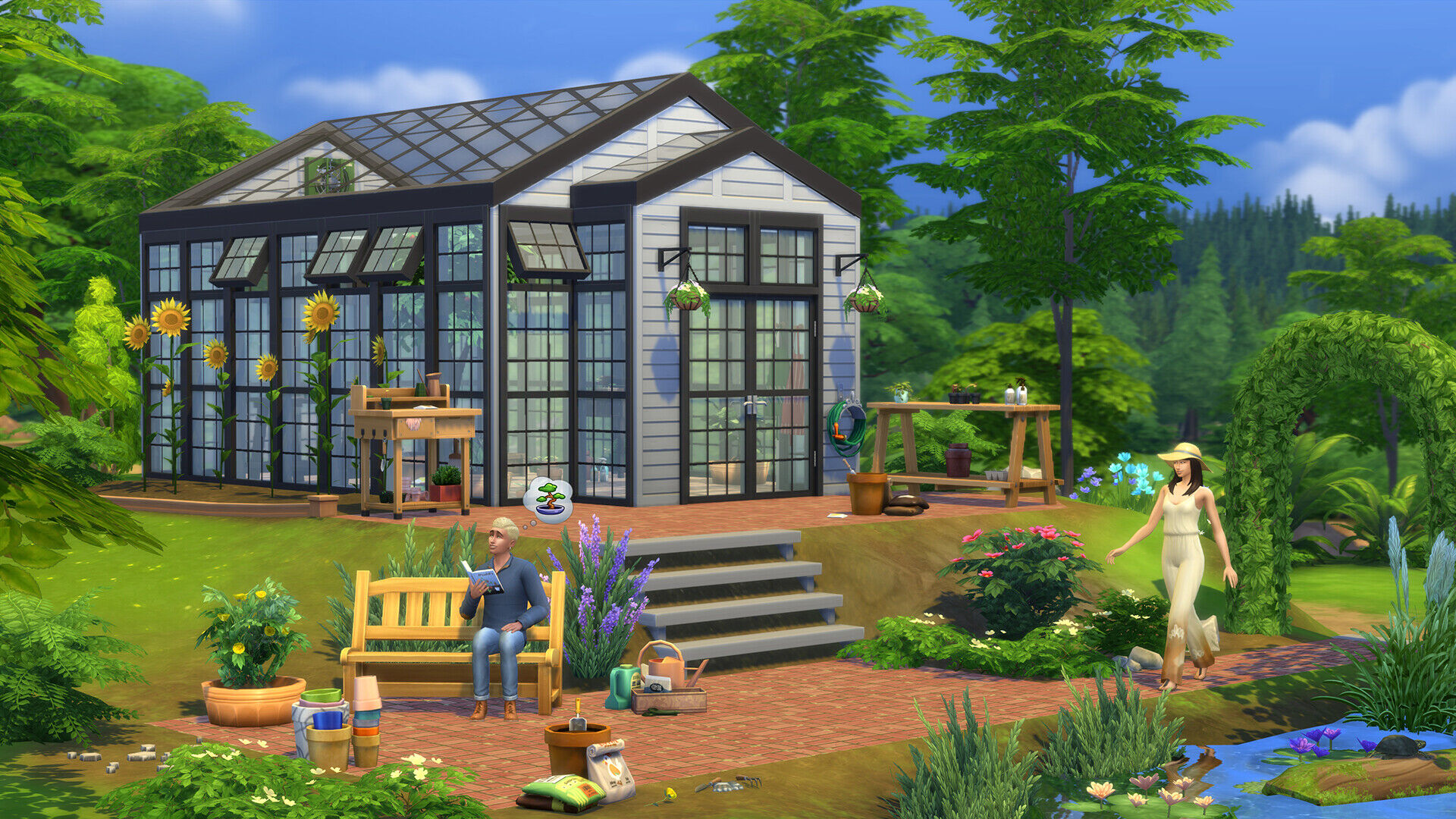 Buy The Sims 4 Greenhouse Haven Kit Steam CD Key - Image 3