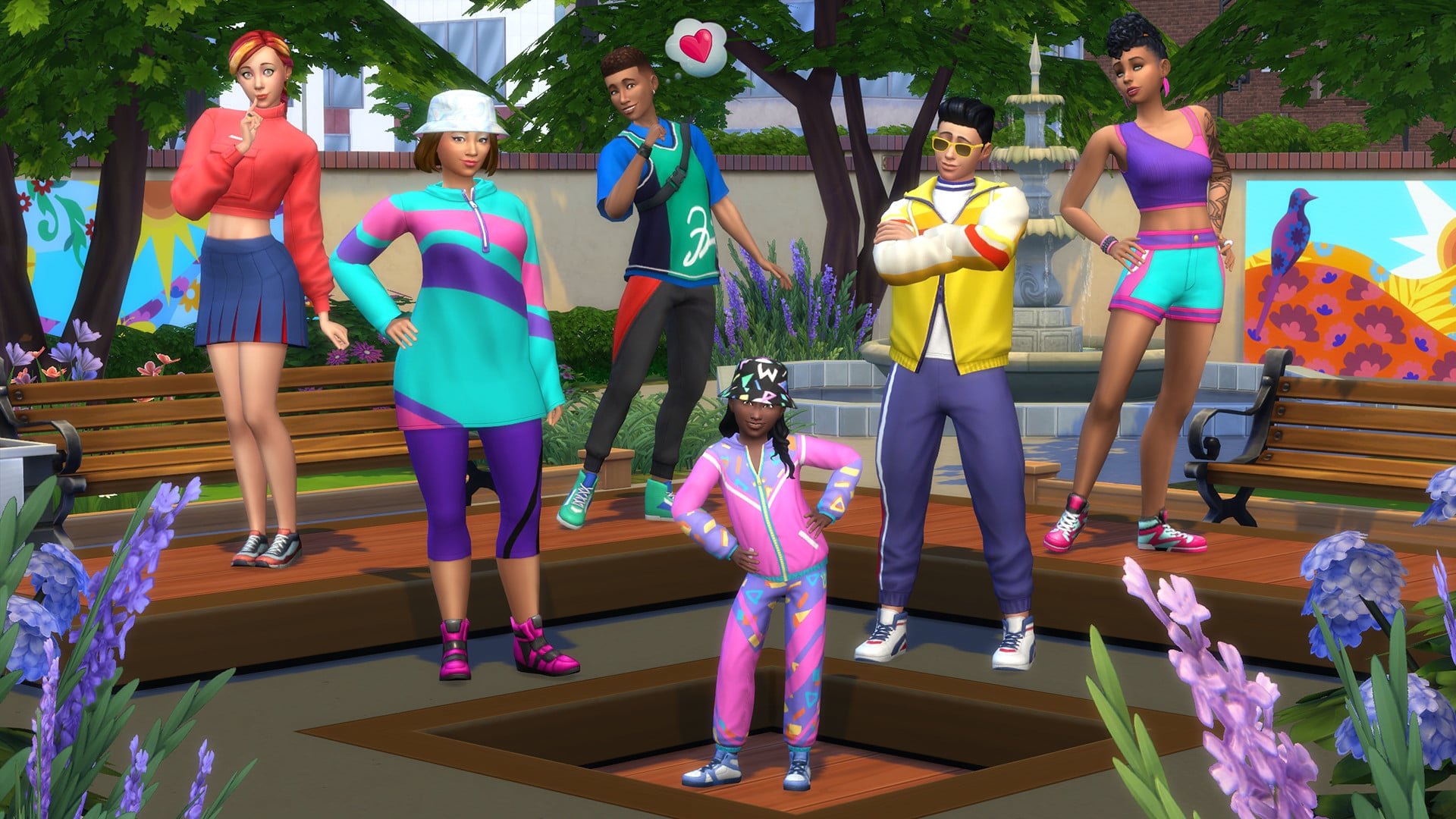 Buy The Sims 4: Throwback Fit Kit EA App CD Key - Image 2