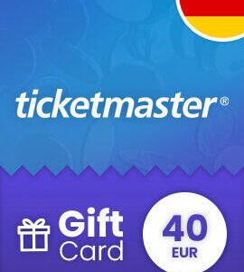 Buy Ticketmaster Gift Card 40 EUR Global Ticketmaster CD Key