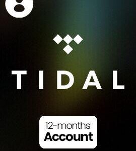 Buy Tidal Subscription 12 Months Account