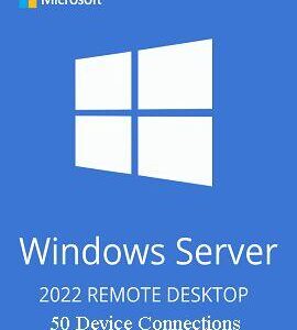 Buy Windows Server 2022 Remote Desktop Services 50 Devices Microsoft CD Key