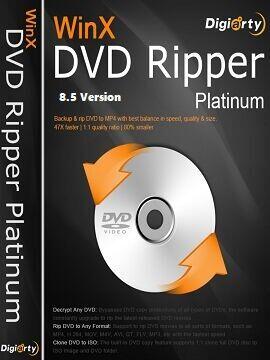 Buy WinX DVD Ripper Platinum 8.5 Version (Only) WinX CD Key